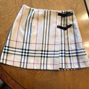 Vintage Children’s Burberry Pleated Skirt